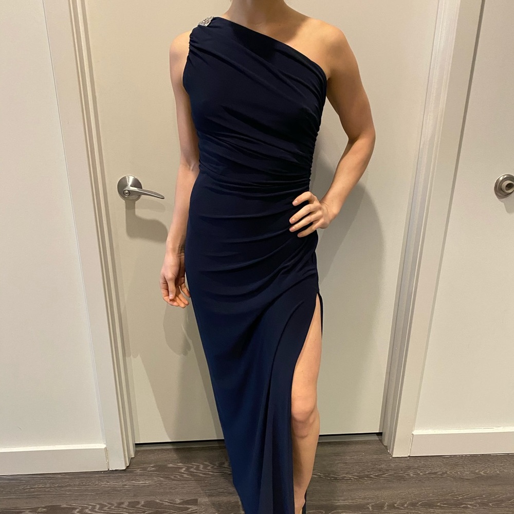 Ralph Lauren Navy Evening Dress